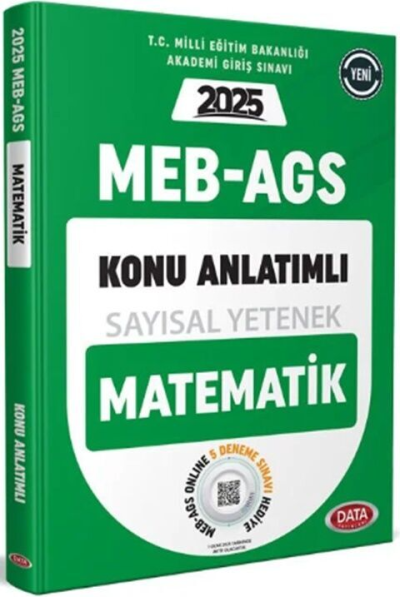 2025 MEB AGS Sayısal Yetenek Matematik Konu Anlatımlı Data Yayınları Fotokopinci -