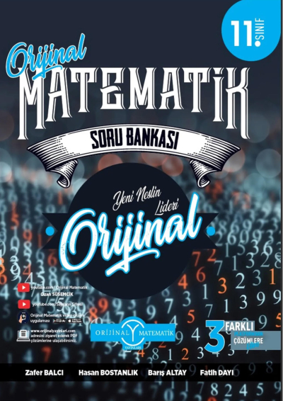 11. Sınıf Matematik Orijinal Soru Bankası Orijinal Yayınları Fotokopinci -