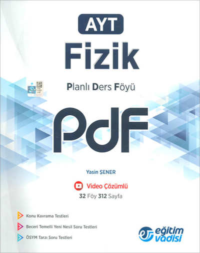 AYT Fizik Planlı Ders Föyü PDF Eğitim Vadisi Yayınları Fotokopinci -