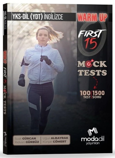 YKSDİL İngilizce WARM UP First 15 Mock Tests Modadil Yayınları Fotokopinci -
