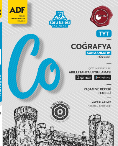 Soru Kalesi TYT Coğrafya ADF Konu Anlatım Föyleri
