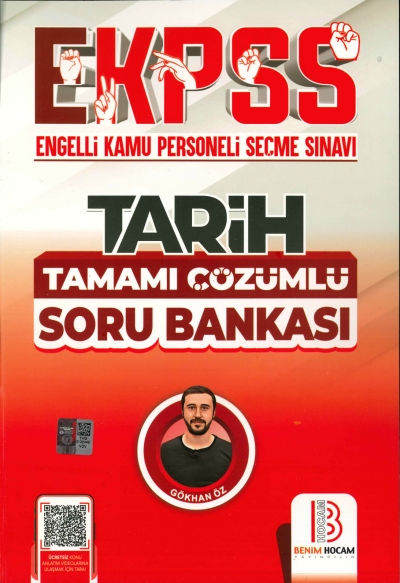 EKPSS Tarih Tamamı Çözümlü Soru Bankası Benim Hocam Yayınları Fotokopinci -