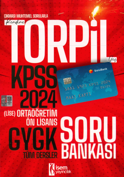 TORPİL SORU BANKASI TÜM DERSLER TEK KİTAP Fotokopinci -