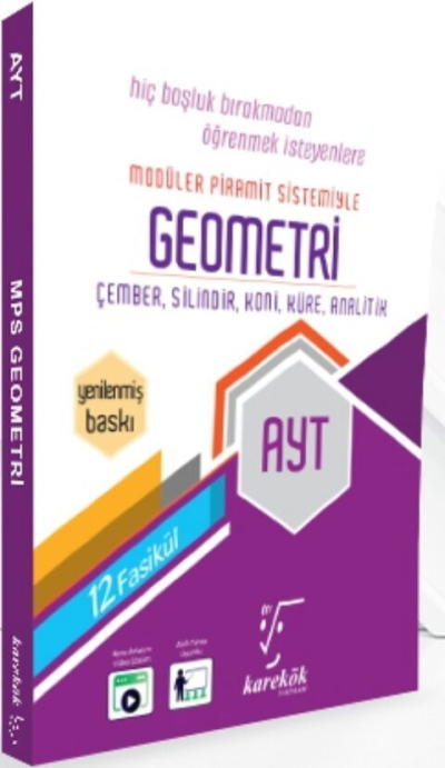 AYT Geometri 12 Fasikül Karekök Yayınları Fotokopinci -