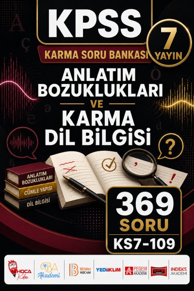 Anlatım Bozuklukları ve Karma Dil Bilgisi 7 Yayın 369 Soru Fotokopinci -