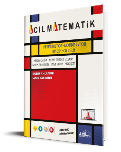 Acil Yayınları Matematik Permütasyon Kombinasyon Binom Olasılık Fotokopinci -