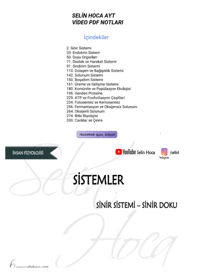 SELİN HOCA AYT Fotokopinci -