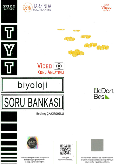 TYT Biyoloji Soru Bankası Fotokopinci -