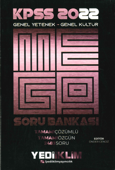 GKGY TÜM DERSLER TAMAMI ÇÖZÜMLÜ SORU BANKASI 2483 SORU Fotokopinci -