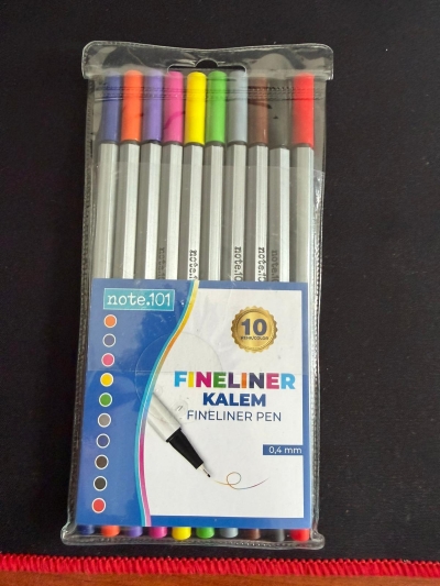 Note.101 Fineliner 10'lu Set Fotokopinci -