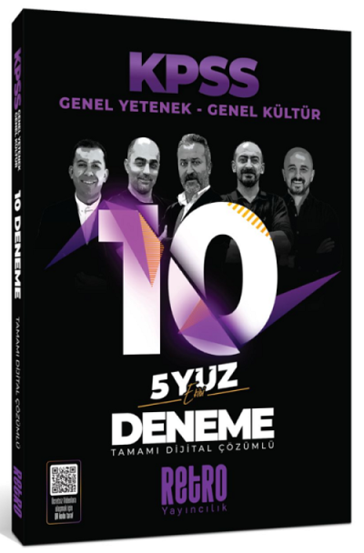 KPSS Genel Yetenek Genel Kültür 10 Lu Deneme Retro Yayıncılık Fotokopinci -