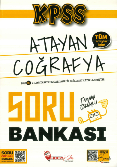 ATAYAN COĞRAFYA TAMAMI ÇÖZÜMLÜ SORU BANKASI Fotokopinci -