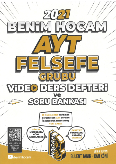 AYT FELSEFE GRB VİDEO DERS DEFTERİ VE SORU BANK Fotokopinci -