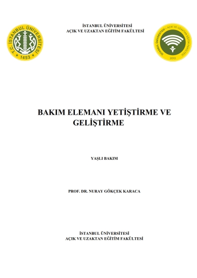 Bakım Elemanı Yetiştirme ve Geliştirme Fotokopinci -