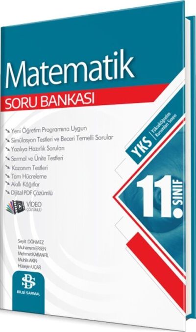 11. Sınıf Matematik Soru Bankası Bilgi Sarmal Yayınları Fotokopinci -