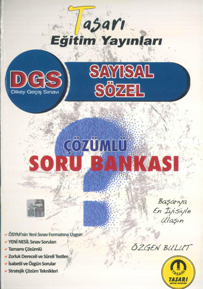 SAYISAL SÖZEL ÇÖZÜMLÜ SORU BANKASI Fotokopinci -