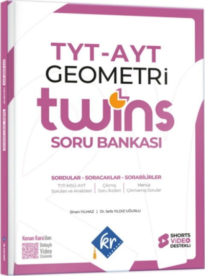 2027 TYT - AYT Twins Geometri Soru Bankası KR Akademi Fotokopinci -