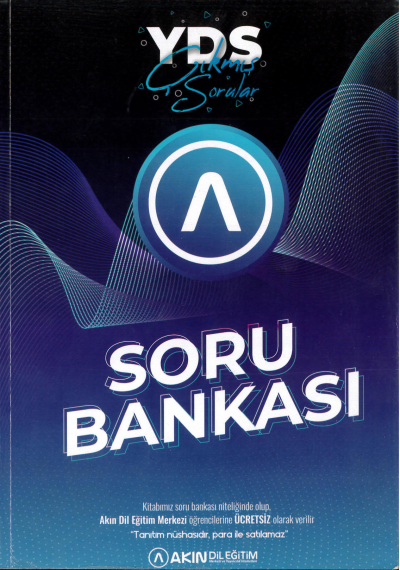 YDS ÇIKMIŞ SORULAR SORU BANKASI (2013-2022) Fotokopinci -