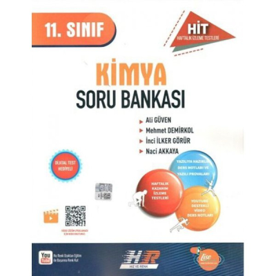 11. Sınıf Kimya HİT Soru Bankası Hız ve Renk Fotokopinci -