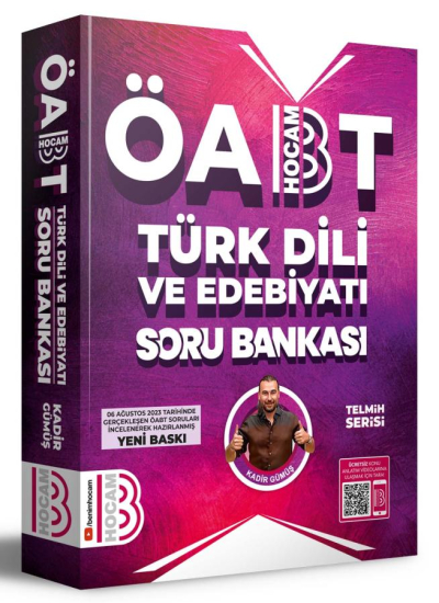 ÖABT Türk Dili ve Edebiyatı Soru Bankası Telmih Serisi Benim Hocam Yayınları Fotokopinci -