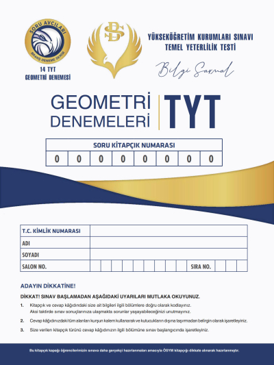 TYT GEOMETRİ DENEMELERİ 14*10 Fotokopinci -