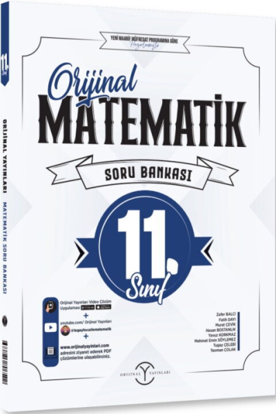 11. Sınıf Matematik Soru Bankası Orijinal Yayınları Fotokopinci -