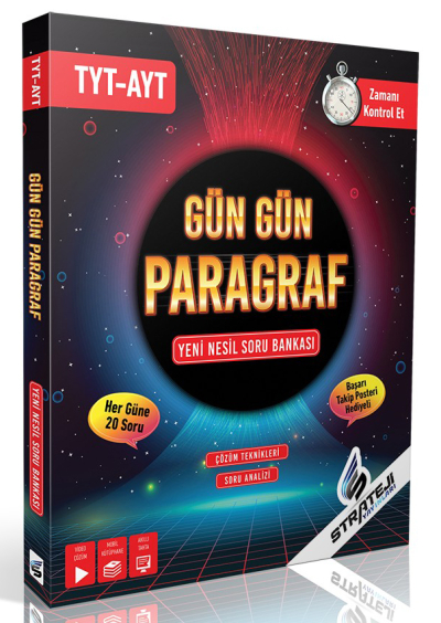 TYT AYT Gün Gün Paragraf Soru Bankası Fotokopinci -