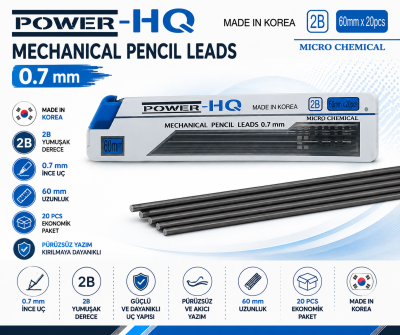 MİCRO POWER HQ 0.7 KALEM UCU Fotokopinci -