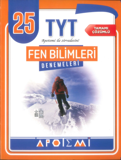 TYT Fen Bilimleri 25 Deneme Apotemi Yayınları Fotokopinci -