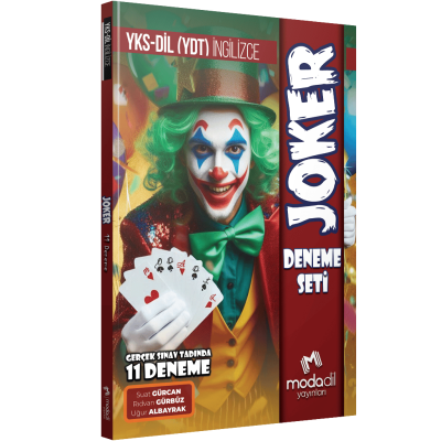 YKS DİL Joker 11 Deneme Seti Modadil Yayınları Fotokopinci -