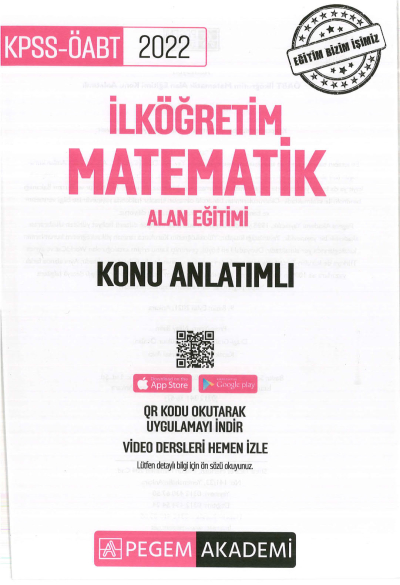 İLKÖĞRETİM MATEMATİK ALAN EĞİTİMİ KONU ANLATIMLI Fotokopinci -
