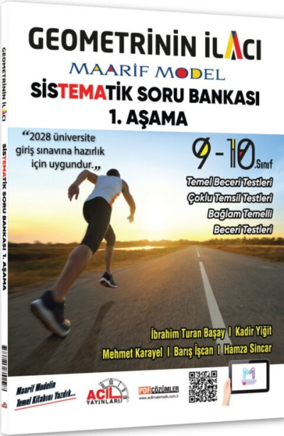 2028 TYT AYT Geometrinin İlacı Maarif Model Sistematik Soru Bankası 1 Acil Yayınları Fotokopinci -
