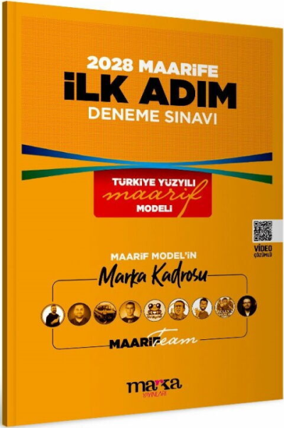 2028 Maarife İlk Adım Üniversiteye Hazırlık Türkiye Geneli Deneme Sınavı Marka Yayınları Fotokopinci -