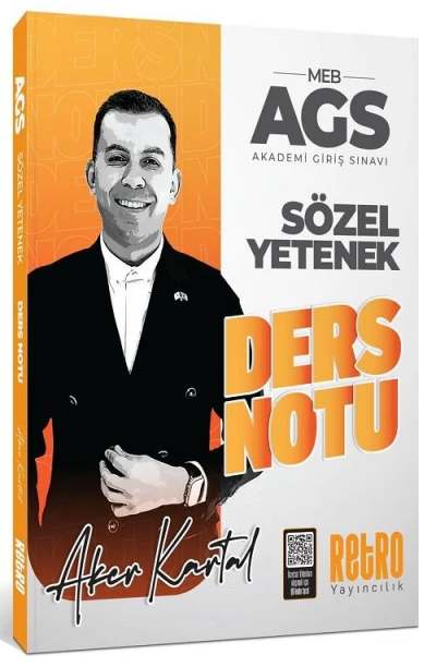 2026 MEB AGS Sözel Yetenek Ders Notu Retro Kitap Fotokopinci -