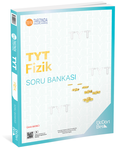 2025 TYT Fizik Soru Bankası Üç Dört Beş Yayınları Fotokopinci -