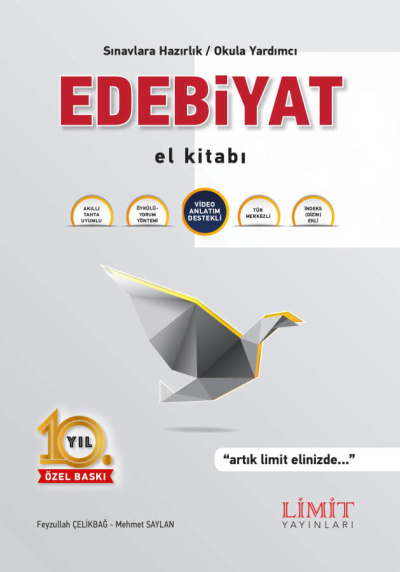 Edebiyat El Kitabı Limit Yayınları Fotokopinci -