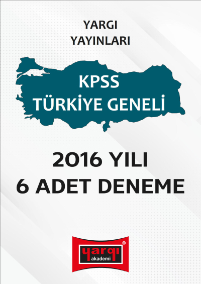 YARGI 6 ADET DENEME Fotokopinci -