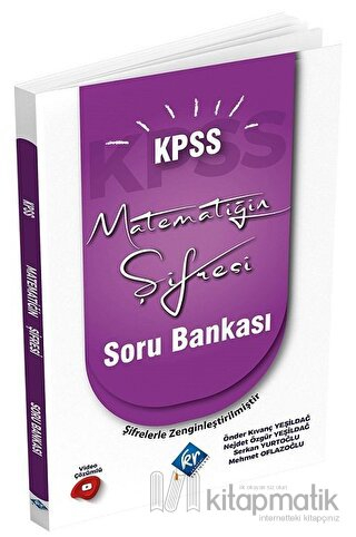 2022 KPSS Matematiğin Şifresi Soru Bankası Fotokopinci -