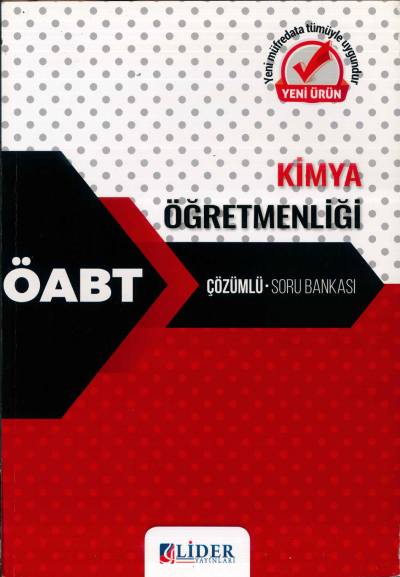 KİMYA ÖĞRETMENLİĞİ ÇÖZÜMLÜ SORU BANKASI Fotokopinci -