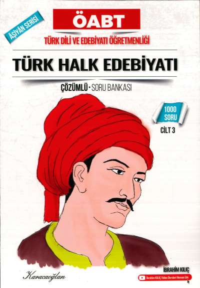 AŞİYAN SERİSİ TÜRK HALK EDEBİYATI ÇÖZÜMLÜ SORU BANKASI 1000 SORU CİLT 3 Fotokopinci -