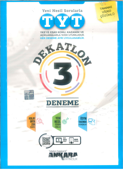 TYT DEKATLON 3 DENEME Fotokopinci -