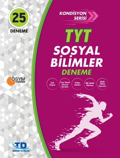 TYT Sosyal Bilimler Kondisyon Serisi 25’li Deneme Fotokopinci -