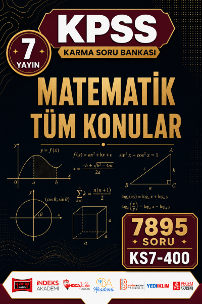 Matematik Tüm Konular 7 Yayın 7895 Soru Fotokopinci -