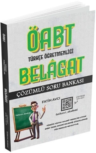 2025 ÖABT Türkçe Öğretmenliği Belagat Soru Bankası Çözümlü Fatih Avcı Fotokopinci -