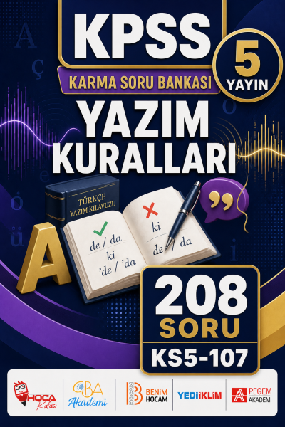 Yazım Kuralları 5 Yayın 208 Soru Fotokopinci -