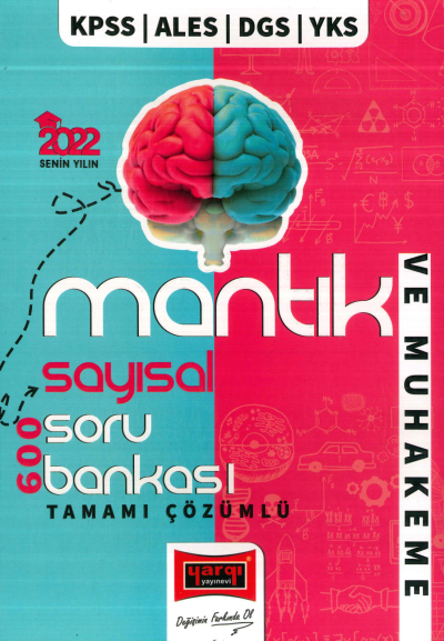 SAYISAL MANTIK 600 TAMAMI ÇÖZÜMLÜ SORU BANKASI Fotokopinci -