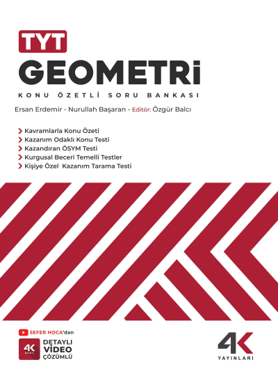 TYT Geometri Konu Özetli Soru Bankası