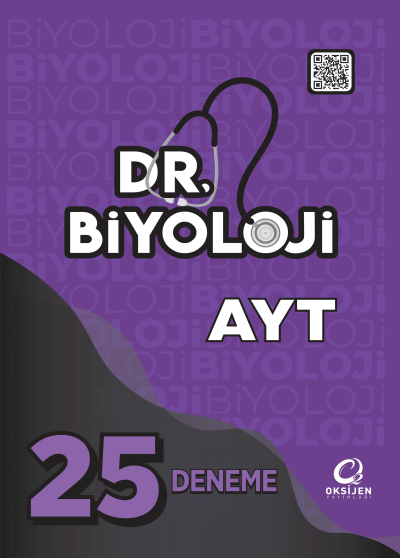 AYT DR. Biyoloji 25 Deneme Oksijen Yayınları Fotokopinci -