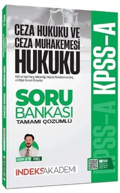 KPSS A Grubu Ceza Hukuku ve Ceza Muhakemesi Hukuku Soru Bankası Çözümlü İndeks Akademi Fotokopinci -