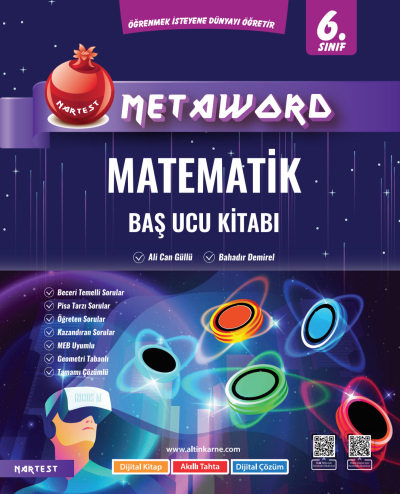 6. Sınıf Metaword Matematik Nartest Yayınları Fotokopinci -